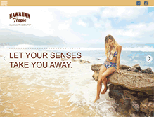 Tablet Screenshot of hawaiiantropic.com