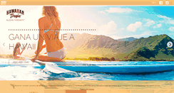 Desktop Screenshot of hawaiiantropic.es